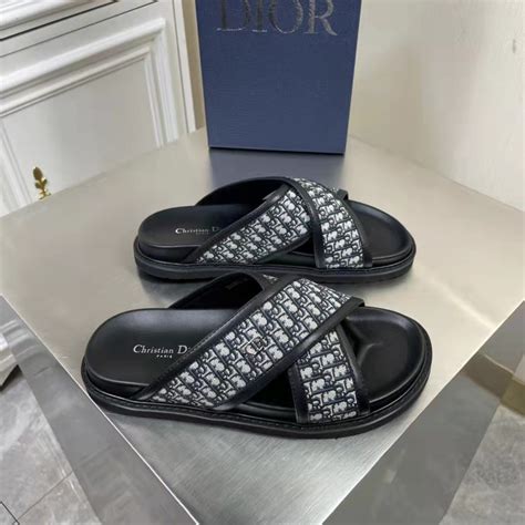 dior aqua slides|christian dior slides for sale.